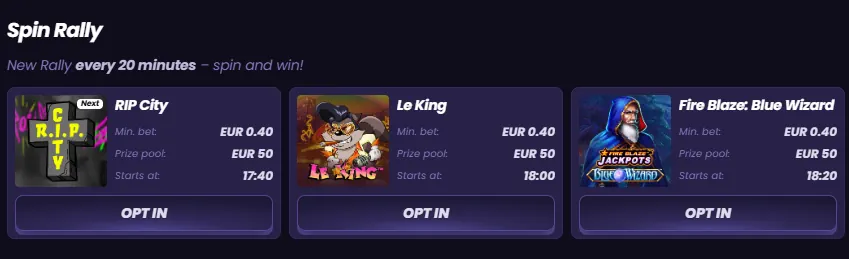 "Funbet Casino Rally de Giros"